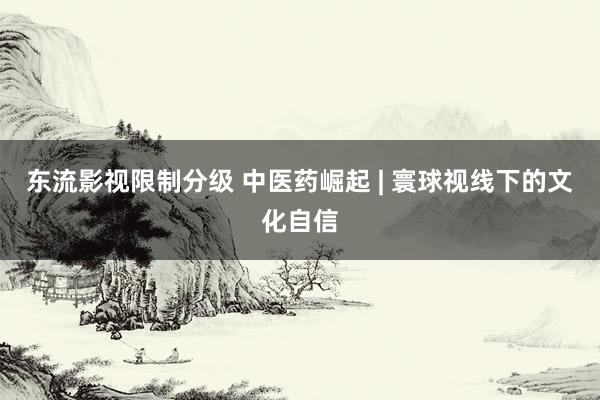 东流影视限制分级 中医药崛起 | 寰球视线下的文化自信