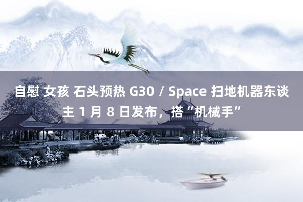 自慰 女孩 石头预热 G30 / Space 扫地机器东谈主 1 月 8 日发布，搭“机械手”